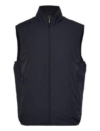 Lightweight Quilted Water-Repellent Quilted Gilet Vest Navy Mango