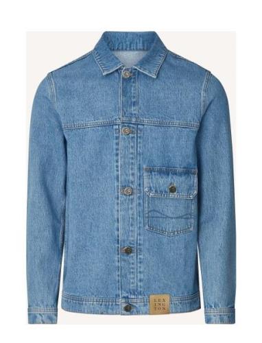 Trucker Denim Jacket Dongerijakke Denimjakke Blue Lexington Clothing