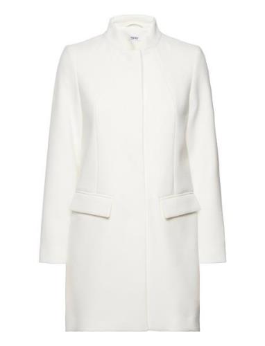 Coats Woven Tynn Kåpe White Esprit Casual