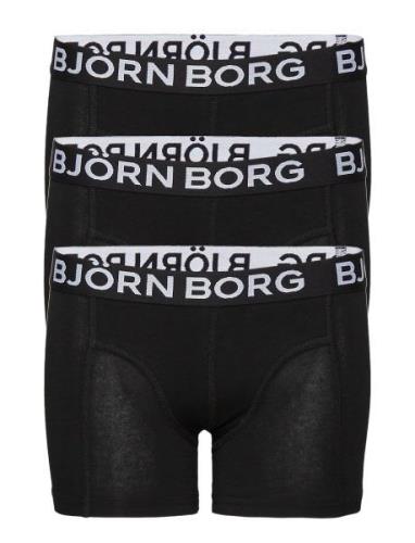 Core Boxer 3P Night & Underwear Underwear Underpants Black Björn Borg