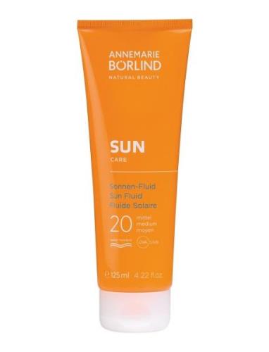 Sun Sun Fluid Spf 20 Solkrem Ansikt Nude Annemarie Börlind