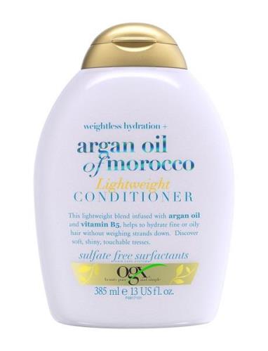 Argan Oil Lightweight Conditi R Hår Conditi R Balsam Nude Ogx