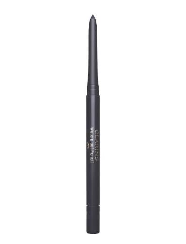 Waterproof Eye Pencil 06 Smoked Wood Eyeliner Sminke Brown Clarins