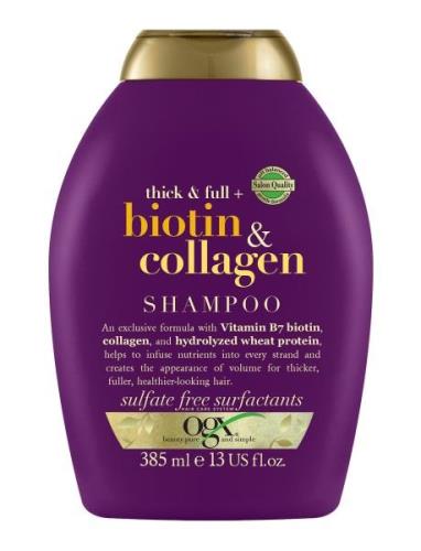 Biotin & Collagen Shampoo 385 Ml Sjampo Nude Ogx