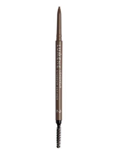 Longwear Eyebrow Definer, 2 Taupe Øyebrynsblyant Sminke Brown LUMENE