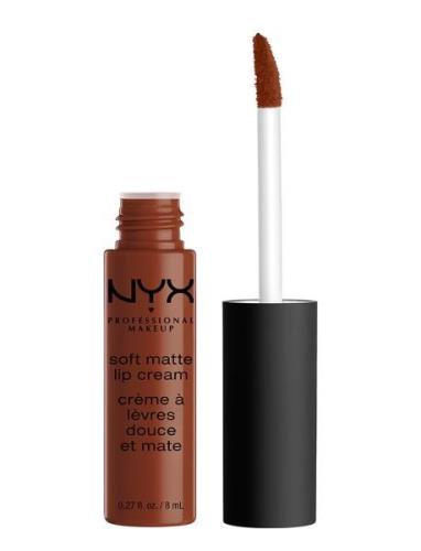 Soft Matte Lip Cream Lipgloss Sminke Brown NYX Professional Makeup