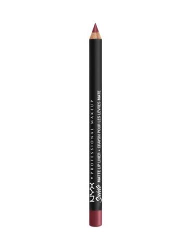 Suede Matte Lip Liner Lipliner Sminke Red NYX Professional Makeup