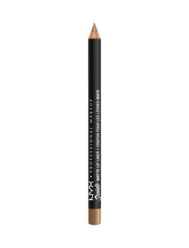 Suede Matte Lip Liner Lipliner Sminke Beige NYX Professional Makeup