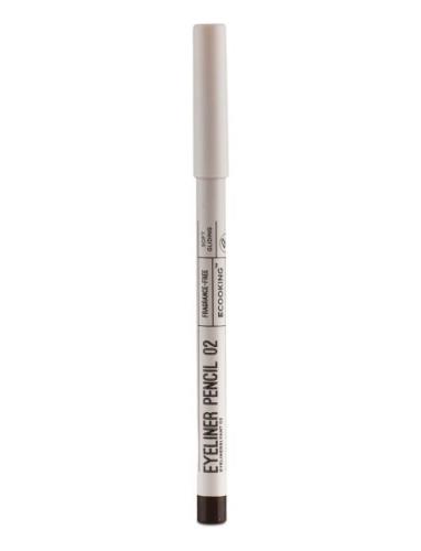 Eyeliner - Pencil 02 Eyeliner Sminke Brown Ecooking