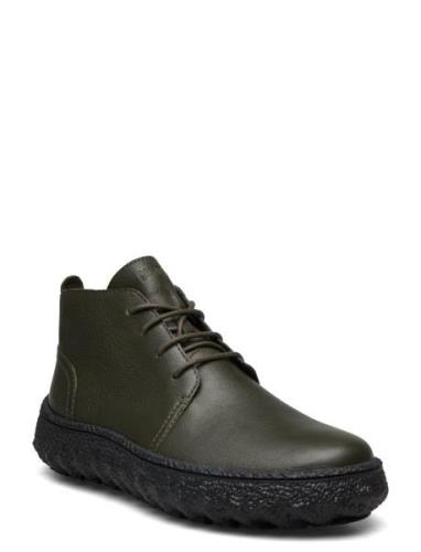 Ground Semskede Boots Snøresko Green Camper