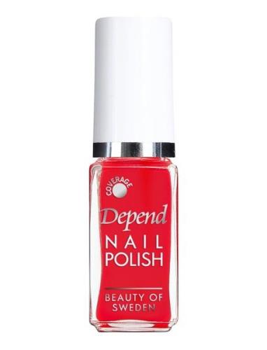 Minilack Nr 740 Neglelakk Sminke Red Depend Cosmetic