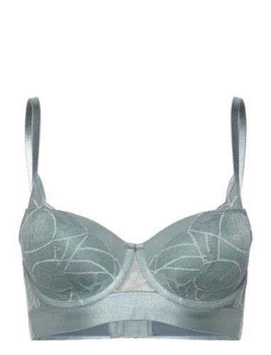 Luna Pd Ll Lingerie Bras & Tops Wired Bras Green Hunkemöller