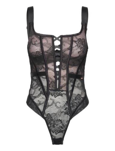 Magdelena Body Bodies Slip Black Hunkemöller