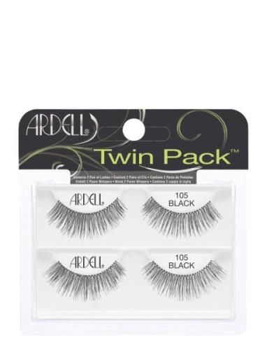 Lash 105 Twin Pack Øyevipper Sminke Black Ardell