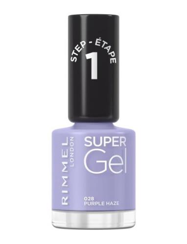 Rimmel Super Gel Nail Polish 028 Purple Haze Neglelakk Gel Purple Rimm...