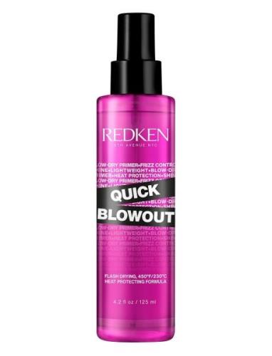 Redken Quick Blowout Heat Protective Spray 125Ml Varmebeskyttende Hårp...