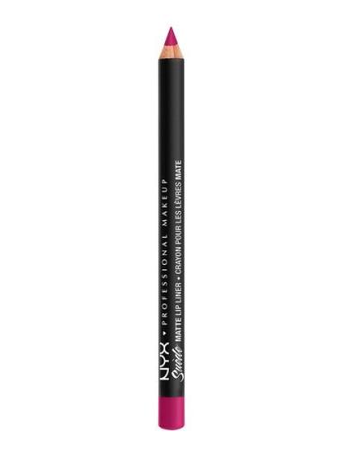 Suede Matte Lip Liner Lipliner Sminke Pink NYX Professional Makeup