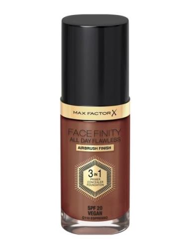 Facefinity All Day Flawless Foundation Foundation Sminke Max Factor