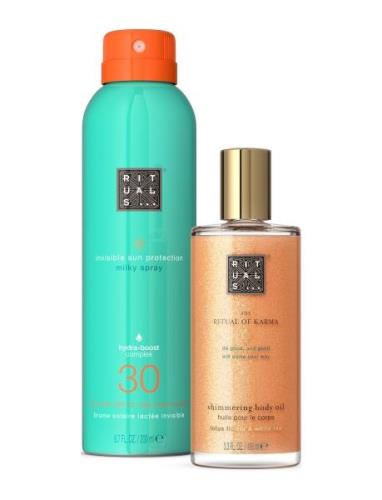 Suncare Set Solkrem Ansikt Nude Rituals