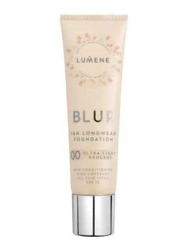 Blur 16H Longwear Spf15 Foundation 00 Ultra Light Foundation Sminke LU...