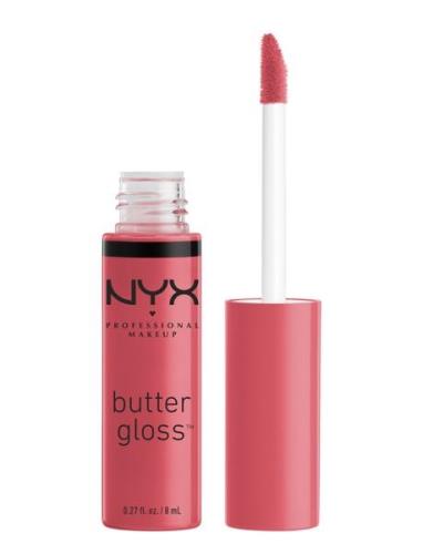 Butter Lip Gloss Lipgloss Sminke Pink NYX Professional Makeup