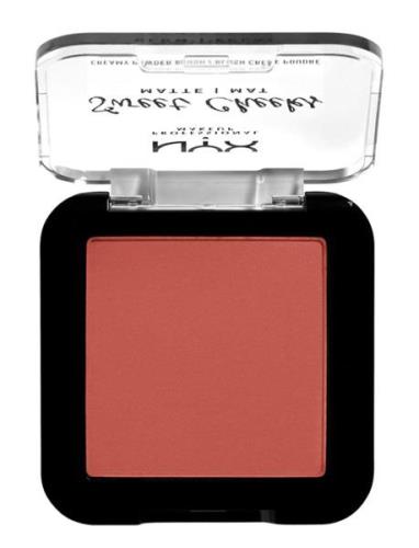 Sweet Cheeks Creamy Powder Blush Matte Rouge Sminke Orange NYX Profess...