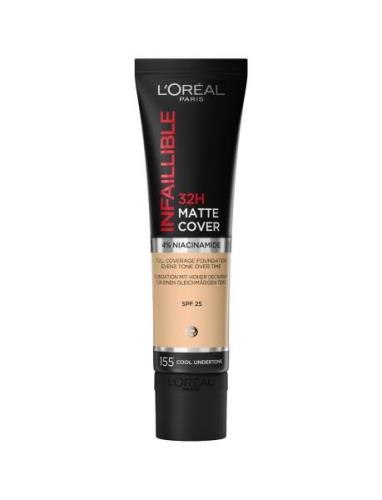 L'oréal Paris Infaillible 32H Matte Cover Foundation 155 Cool Undert F...