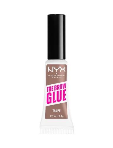 Nyx Professional Makeup, The Brow Glue Instant Brow Styler, 02 Taupe, ...