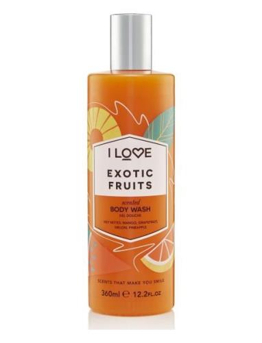 I Love Signature Body Wash Exotic Fruit 360Ml Dusjkrem Nude I LOVE