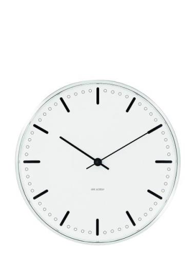 City Hall Vægur Ø21 Cm Home Decoration Watches Wall Clocks White Arne ...