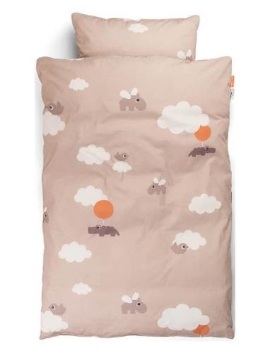 Bedlinen Junior Dk Gots Happy Clouds Powder Home Sleep Time Bed Sets P...