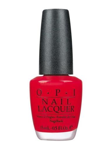 Big Apple Red Neglelakk Sminke Red OPI