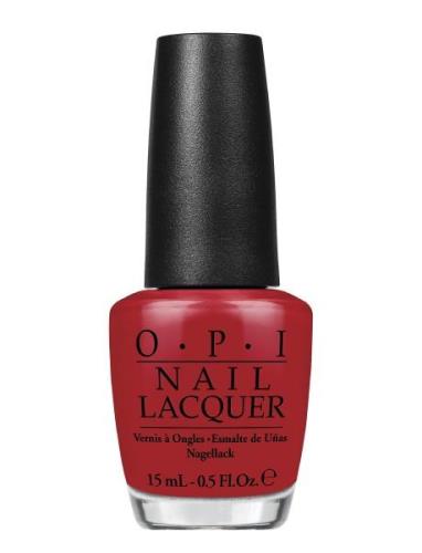 Red Hot Rio Neglelakk Sminke Red OPI