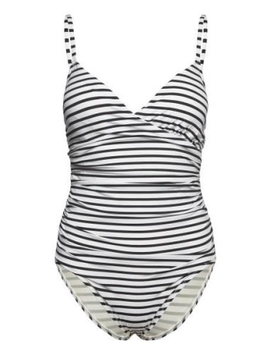 Swimsuit Jess Shaping Badedrakt Badetøy White Lindex