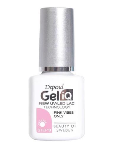 Gel Iq Pink Vibes Only Neglelakk Gel Pink Depend Cosmetic