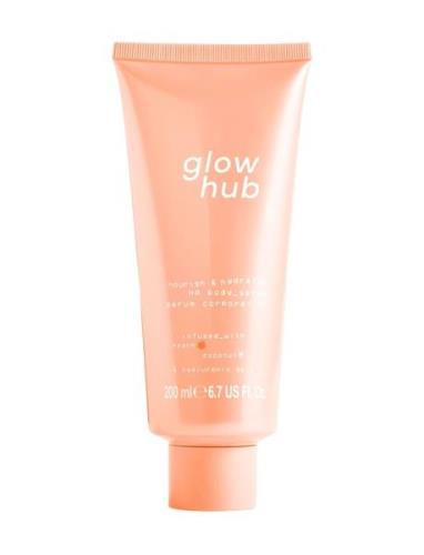 Glow Hub Nourish & Hydrate Ha Body Serum 200Ml Hudkrem Lotion Bodybutt...