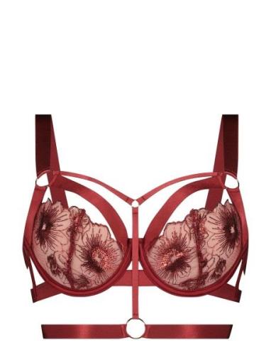 Oxana Uf Lingerie Bras & Tops Wired Bras Red Hunkemöller