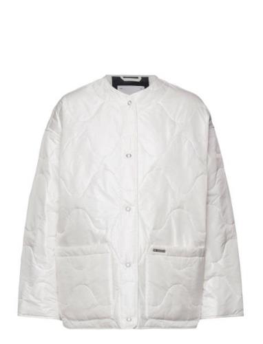 Tjw Onion Quilt Liner Jacket Vattert Jakke White Tommy Jeans