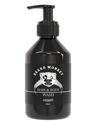 Hair & Body Wash Licorice Dusjkrem Nude Beard Monkey