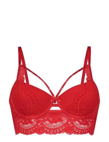 Mariah Pd Ll Lingerie Bras & Tops Wired Bras Red Hunkemöller