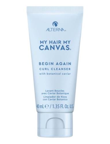 My Hair My Canvas Begin Again Curl Cleanser 40 Ml Sjampo Nude Alterna