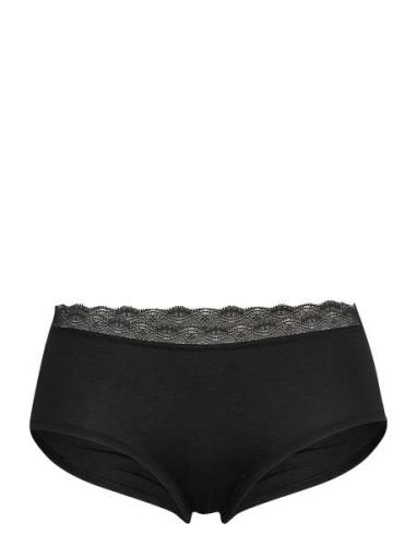 Basic Lace Hipster Hipstertruse Undertøy Black Femilet