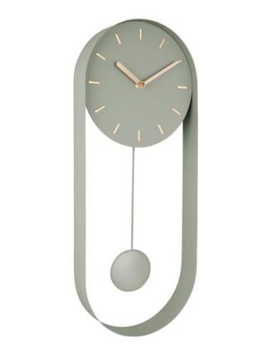 Wall Clock Pendulum Charm Home Decoration Watches Wall Clocks Green KA...