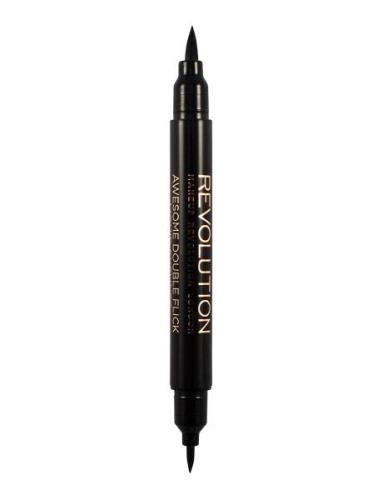 Revolution Thick And Thin Dual Liquid Eyeliner Eyeliner Sminke Black M...