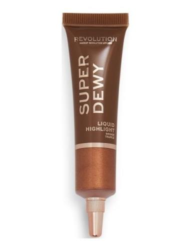 Revolution Superdewy Liquid Highlighter Bronze Truffle Rouge Sminke Br...