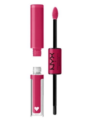 Shine Loud Pro Pigment Lip Shine Lipgloss Sminke Pink NYX Professional...