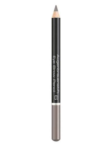 Eyebrow Pencil 06 Medium Grey Brown Øyebrynsblyant Sminke Grey Artdeco