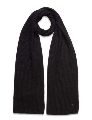 Essential Flag Scarf Accessories Scarves Winter Scarves Black Tommy Hi...