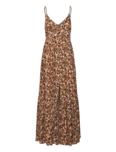 Sea Of Dreams Maxi Dress Maxikjole Festkjole Brown Rip Curl