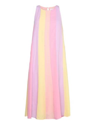 Nupenelope Spring Dress Maxikjole Festkjole Pink Nümph